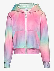 Lindex - Velour Hoodie rainbow - kapuutsiga dressipluusid - light pink - 0