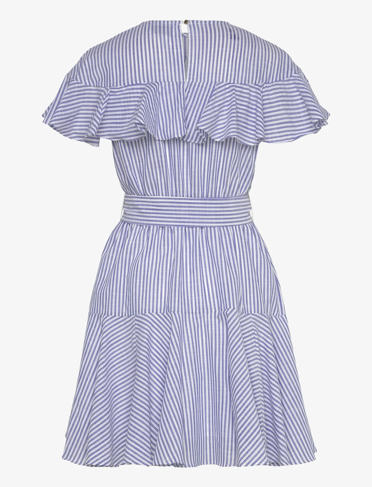 Lindex - Dress Janina stripe - marškinių tipo suknelės - dk blue - 1