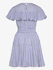 Lindex - Dress Janina stripe - skjortklänningar - dk blue - 1
