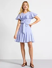 Lindex - Dress Janina stripe - skjortekjoler - dk blue - 2