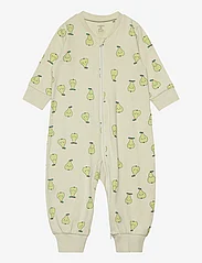 Lindex - Pyjamas pears - vauvan yöpuvut - light dusty green - 0