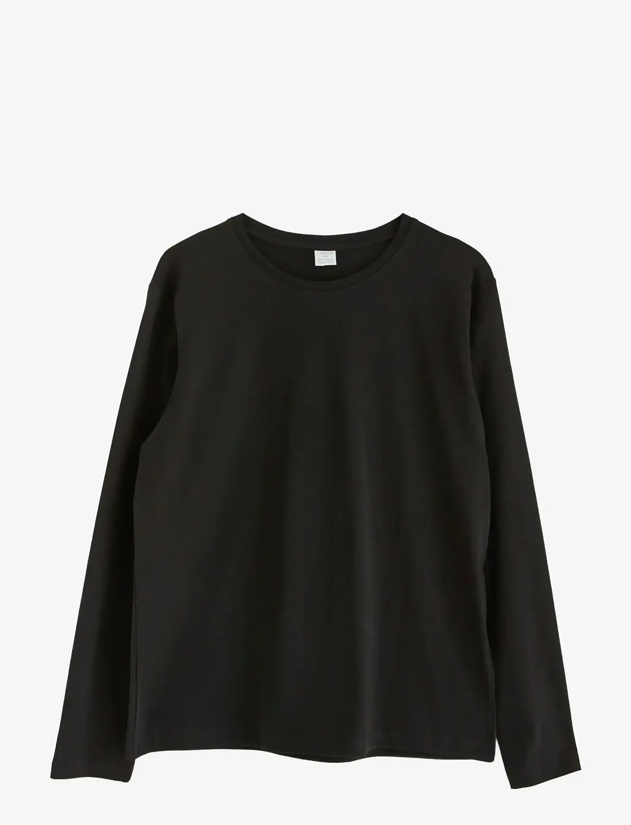 Lindex - Top ls solid - sügisesed riided - black - 1