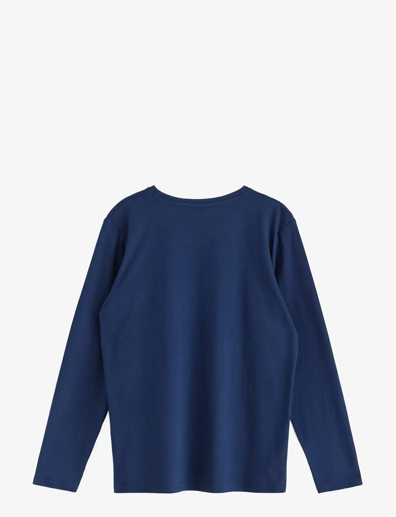Lindex - Top ls solid - langärmelig - dark blue - 2