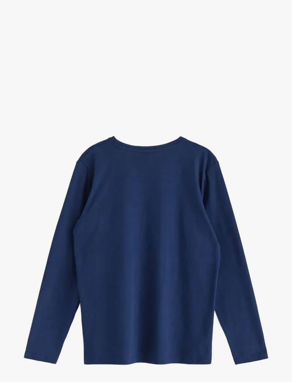 Lindex - Top ls solid - long-sleeved t-shirts - dark blue - 2