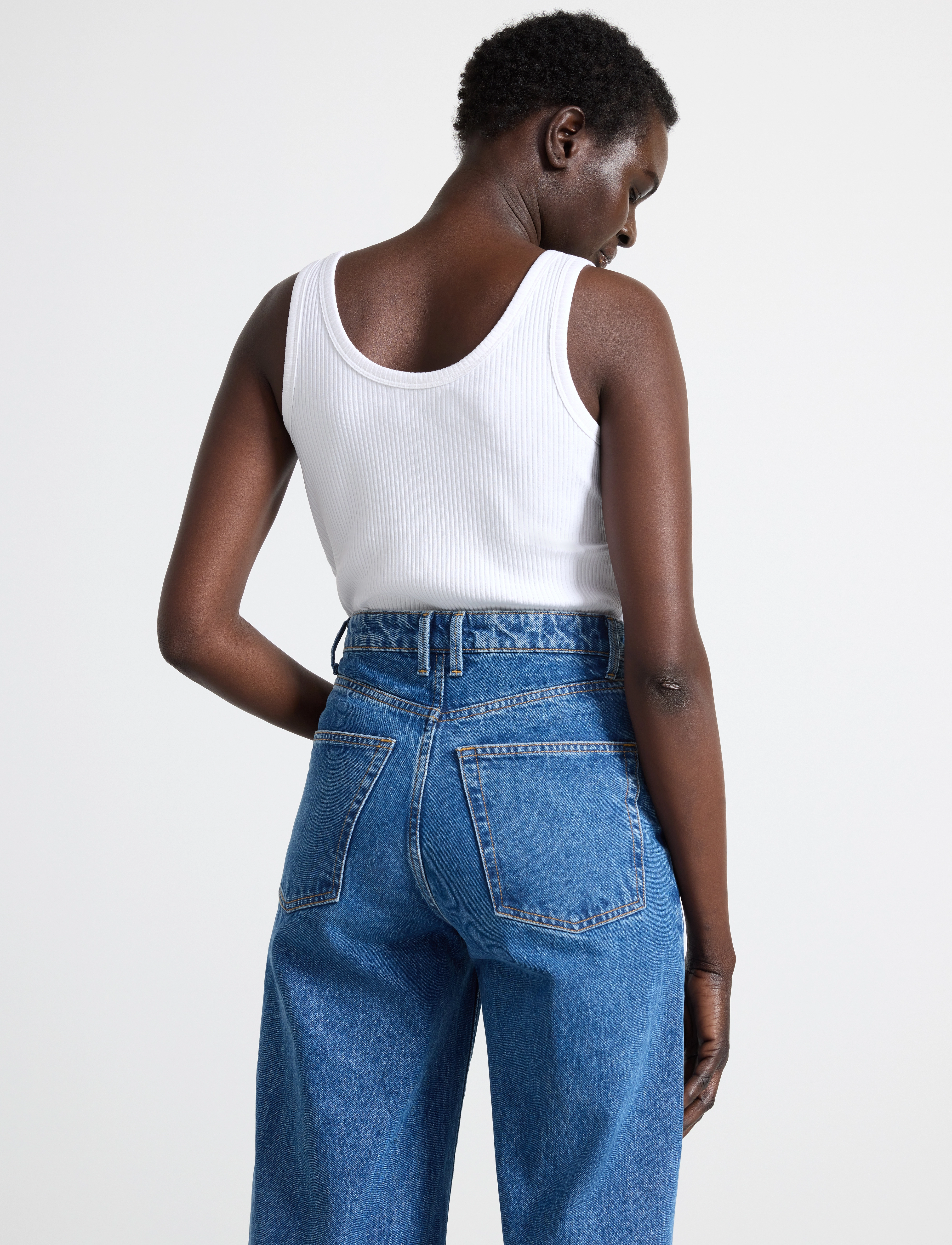 Lindex - Tank top Tyra - sleeveless tops - white - 3
