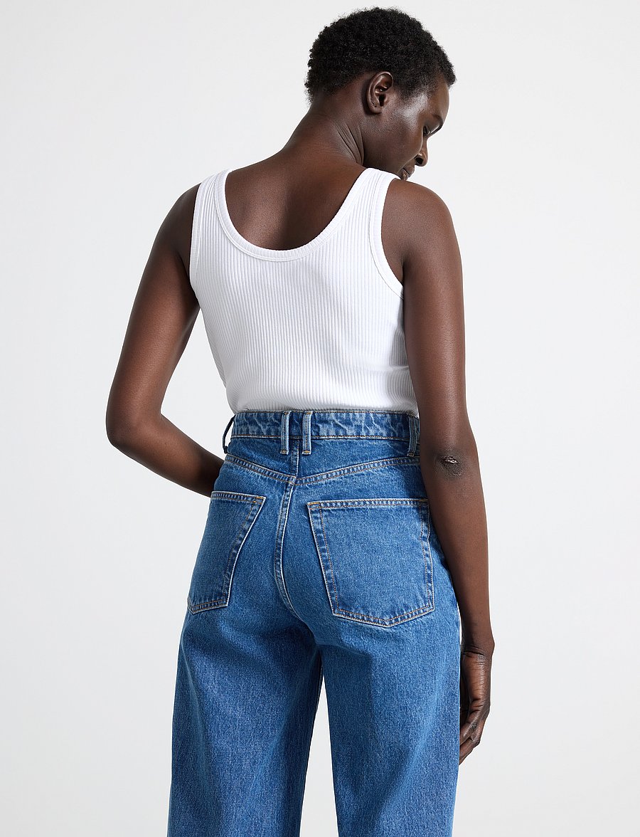 Lindex - Tank top Tyra - sleeveless tops - white - 3
