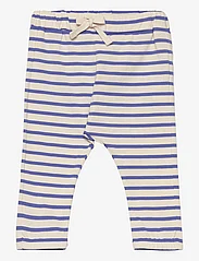 Lindex - Trousers striped - laveste priser - light beige - 0