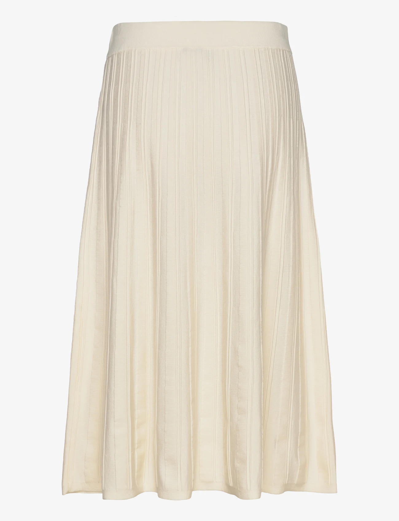 Lindex - Skirt Joanna knitted - stickade kjolar - light dusty white - 1