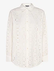 Lindex - Shirt Heidi - pitkähihaiset paidat - light white - 0