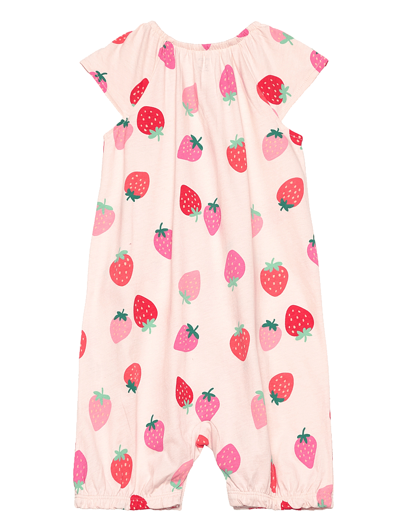 Lindex Romper Strawberries (DEX3001110) Short-sleeved bodysuit