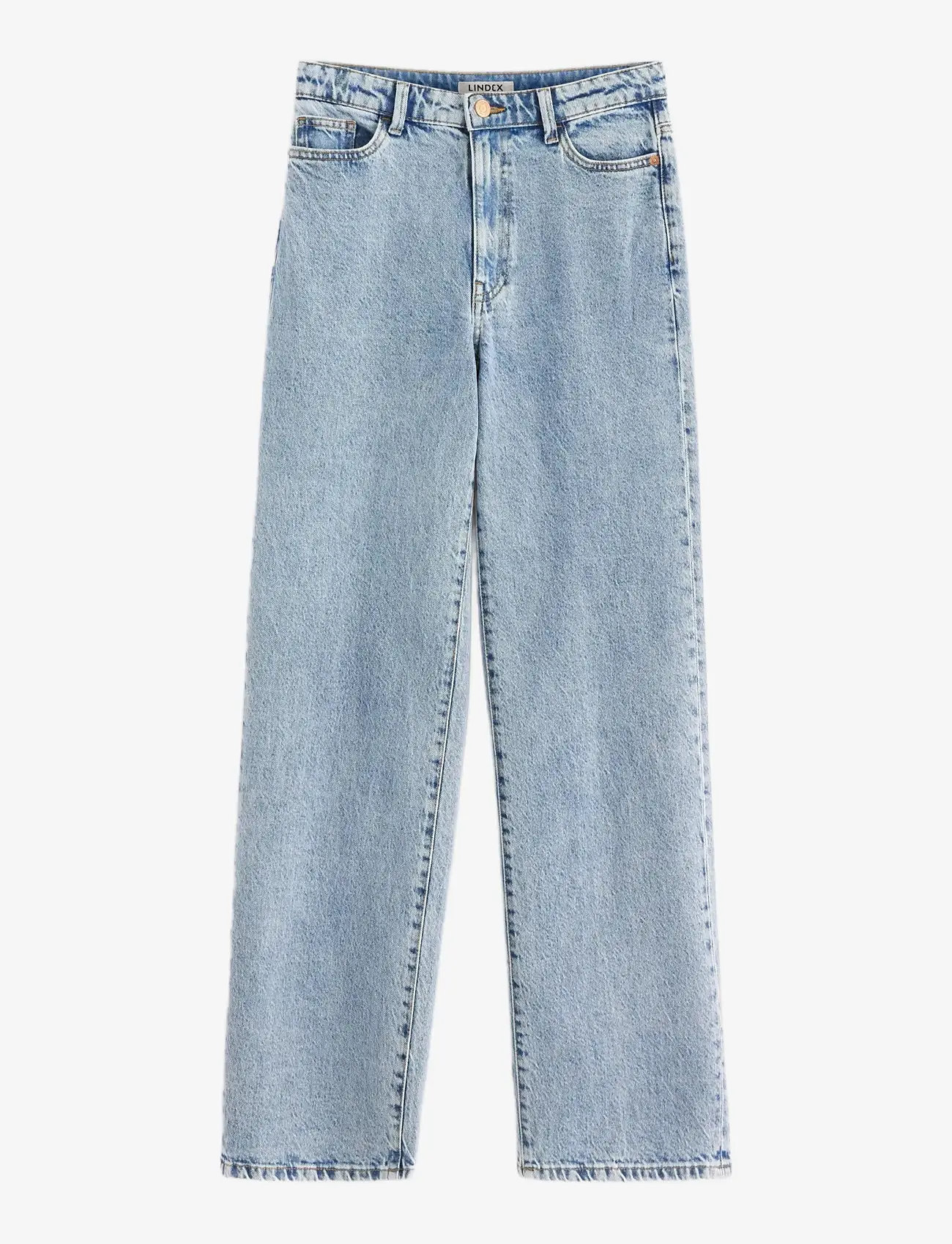 Lindex - WIDE Hanna jeans with light stretch - brede jeans - light denim - 1