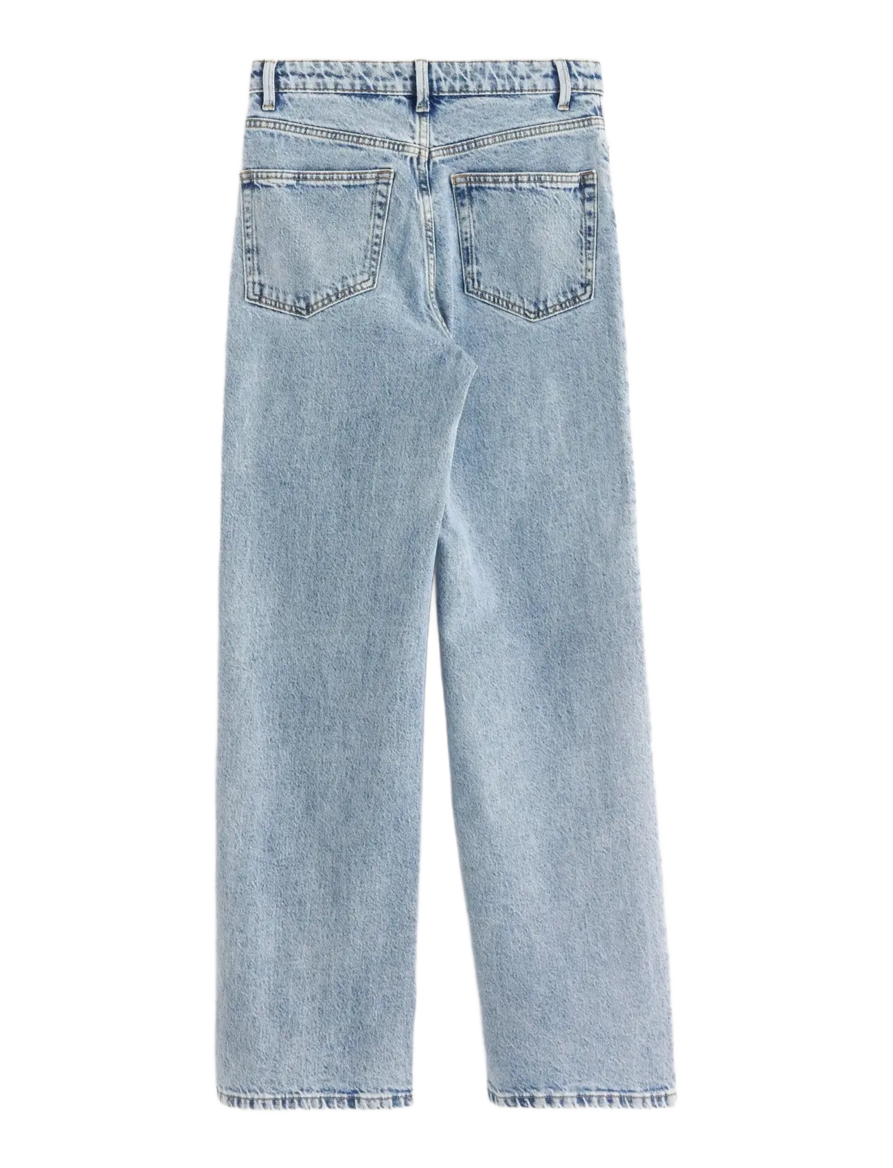 Lindex - WIDE Hanna jeans with light stretch - hosen mit weitem bein - light denim - 2