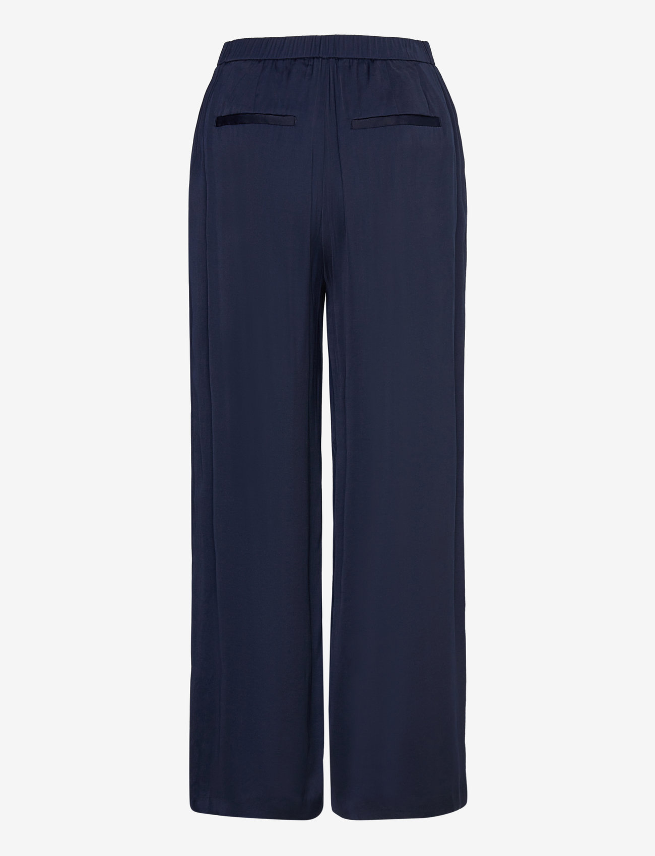 Lindex - Trousers Ellen - bukser med brede ben - dark navy - 2