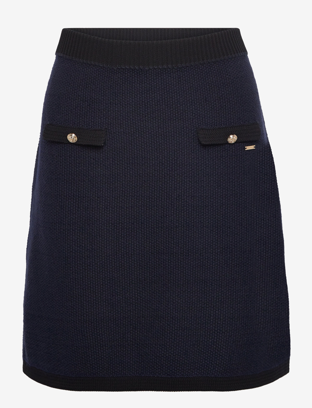 Lindex - Skirt Malva knitted - strickröcke - dark navy - 1