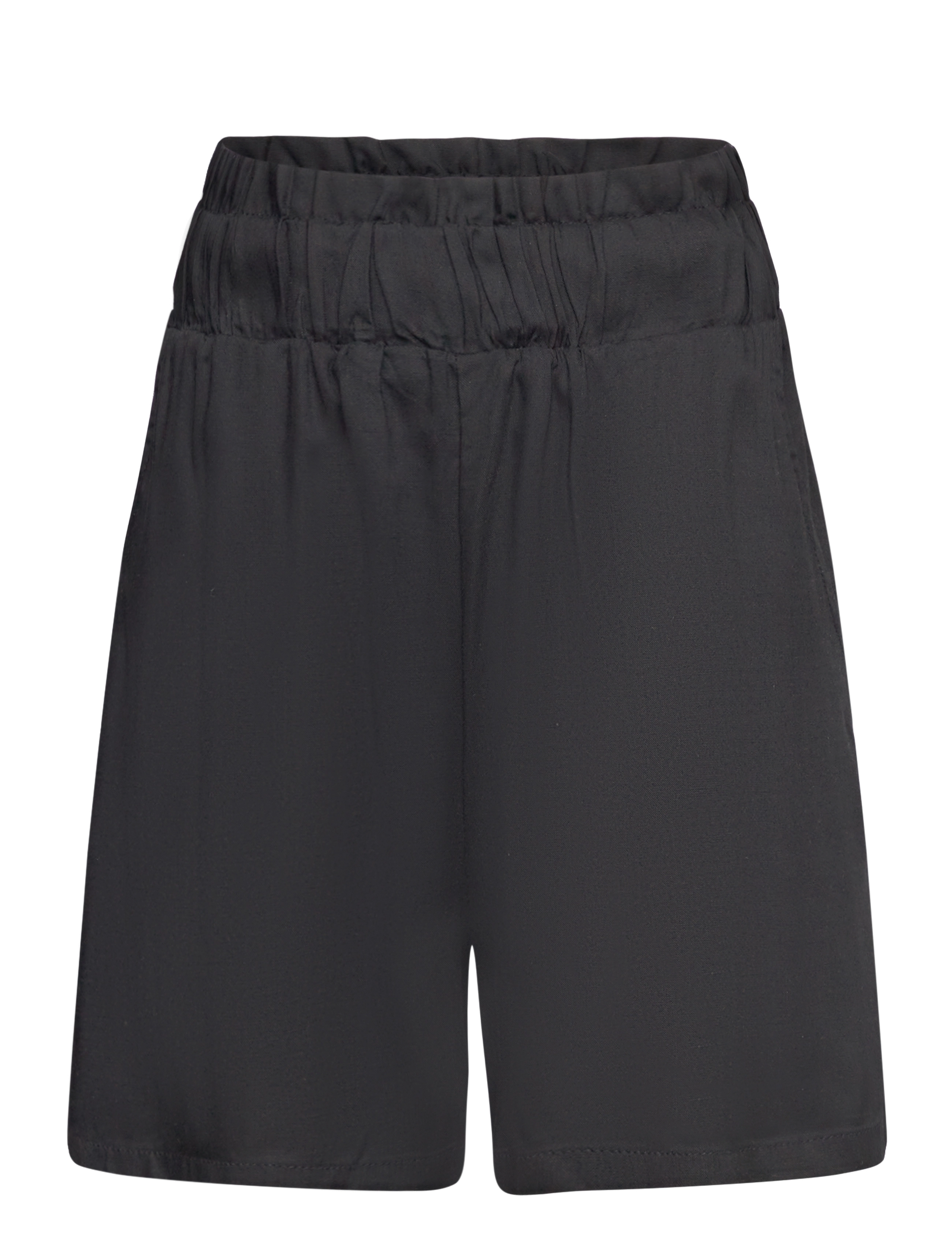 LINDEX Shorts Schwarz Viscose Schwarz - 128 - Kinder