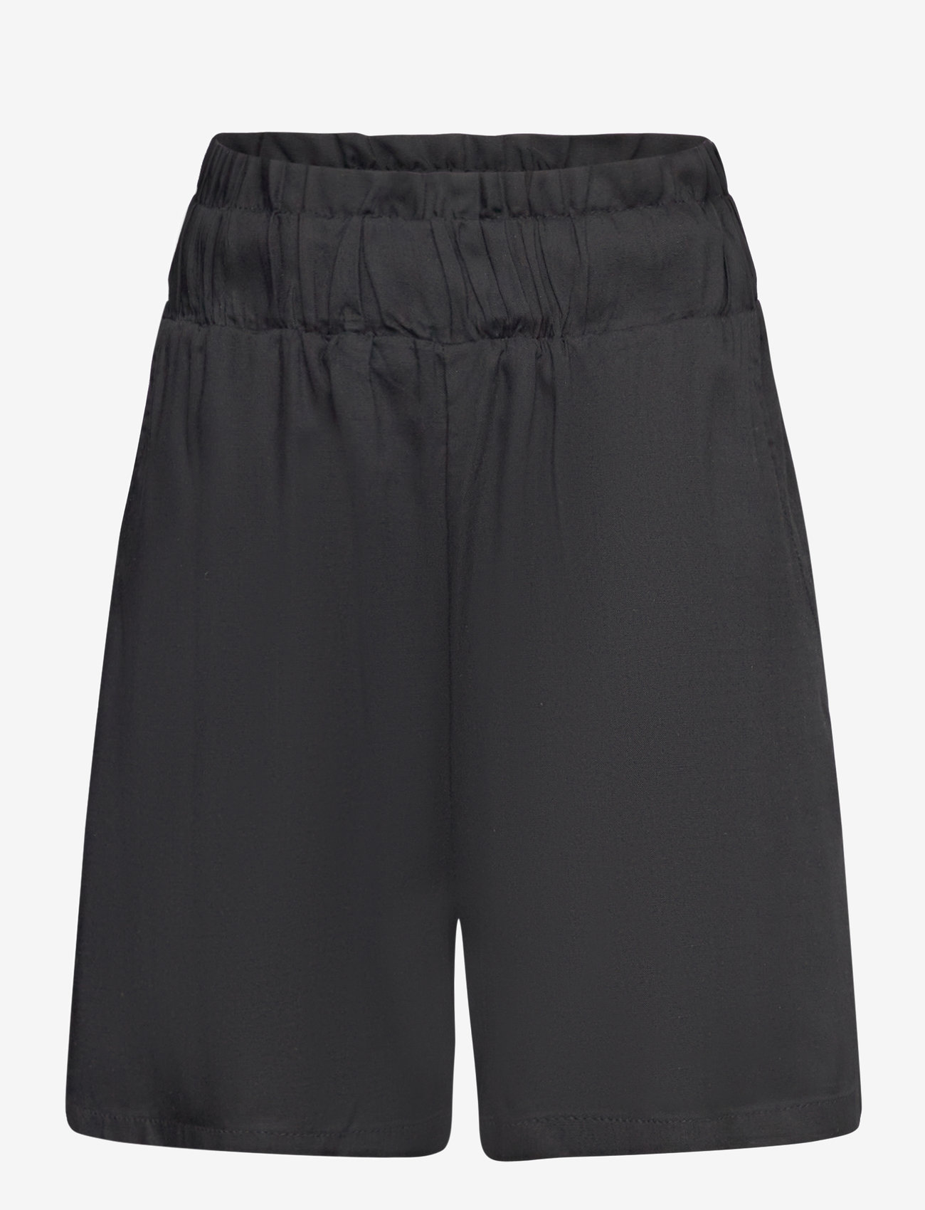 Lindex - Shorts black viscose - laveste priser - black - 1