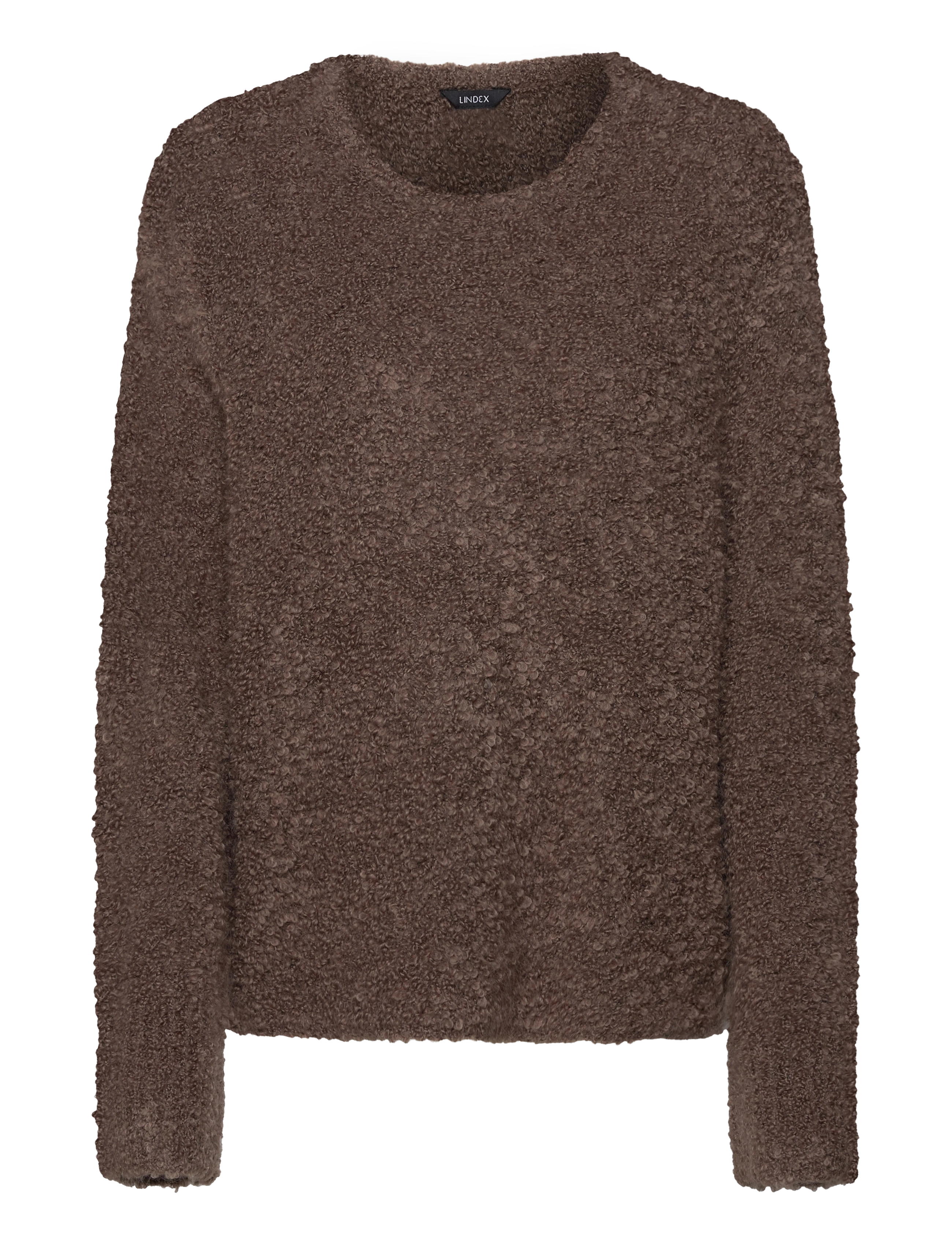 LINDEX Pullover Rosalie Wolle Braun - S - Damen