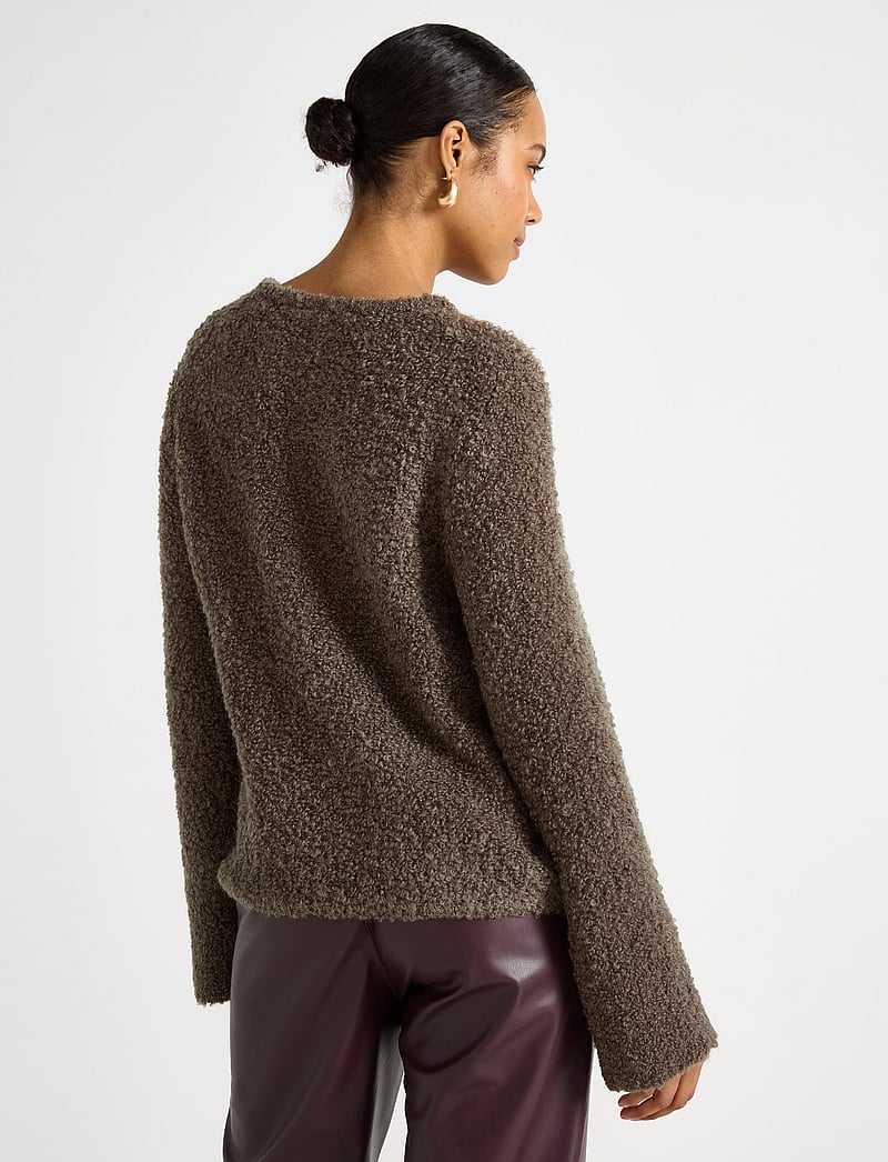 Lindex - Sweater Rosalie wool - pullover - brown - 3