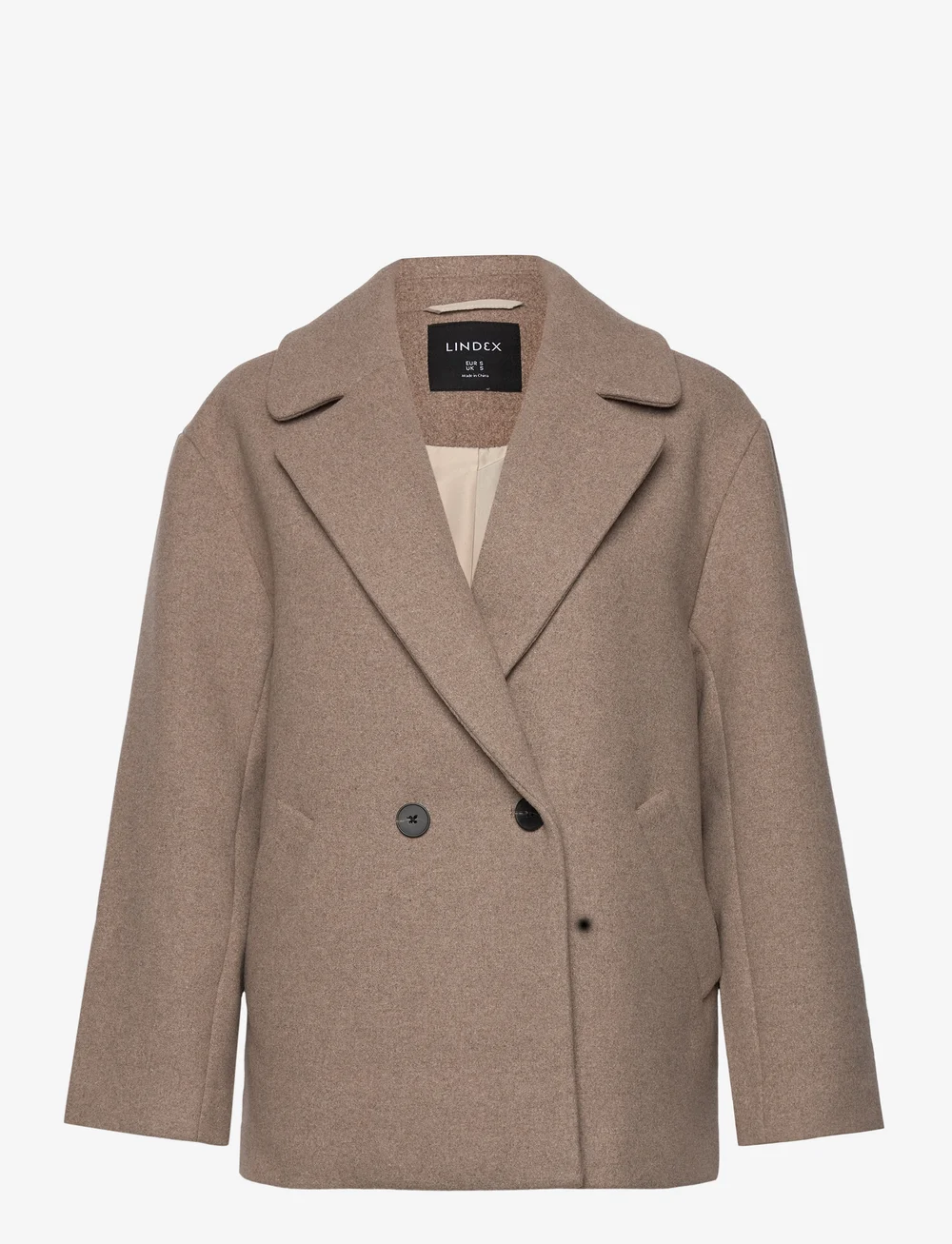 Lindex - Jacket Delilah - wolljacken - beige melange - 1