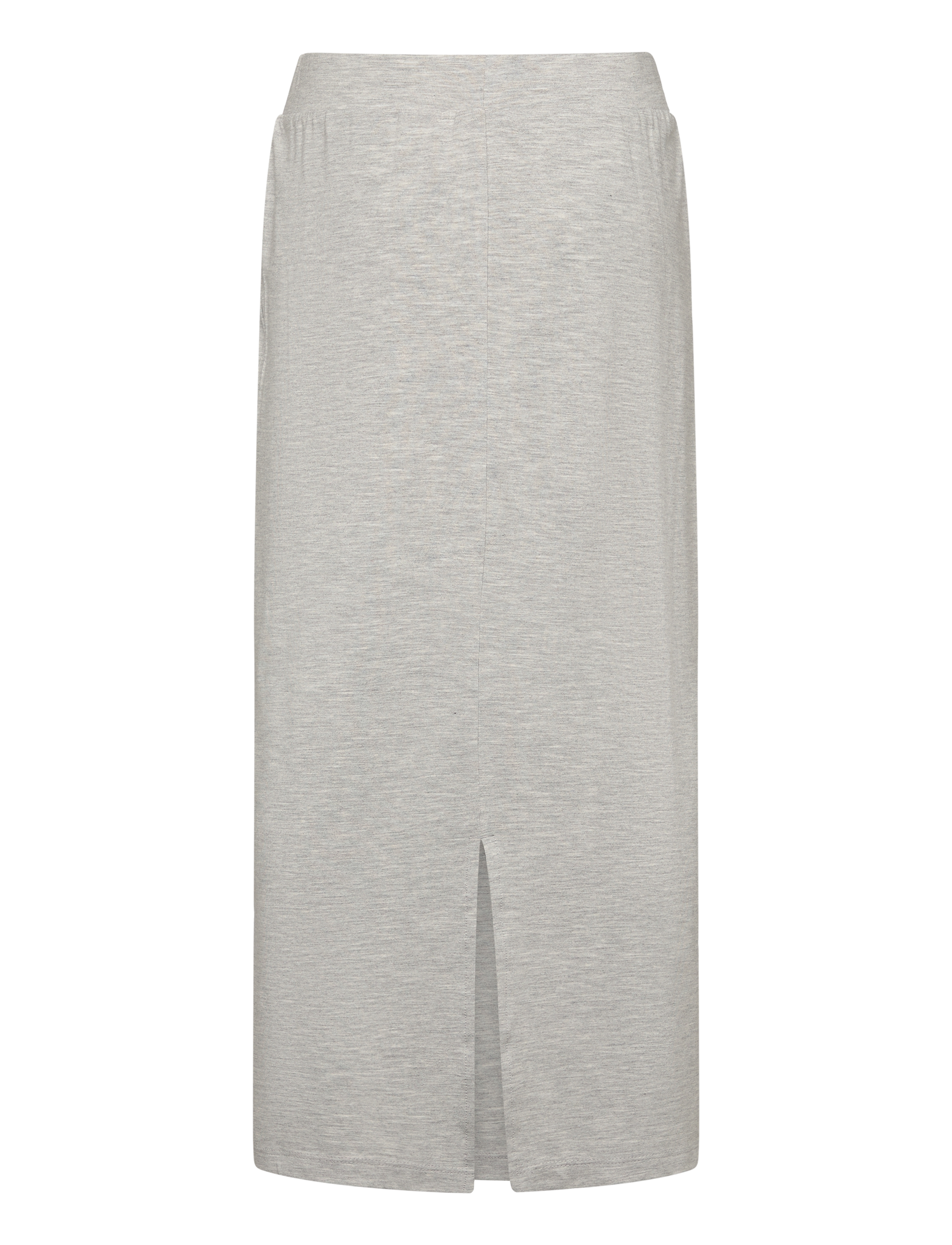 Lindex - Skirt jersey midi - midi nederdele - grey melange - 2