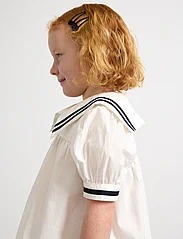 Lindex - Dress sailor ss - short-sleeved casual dresses - light dusty white - 5