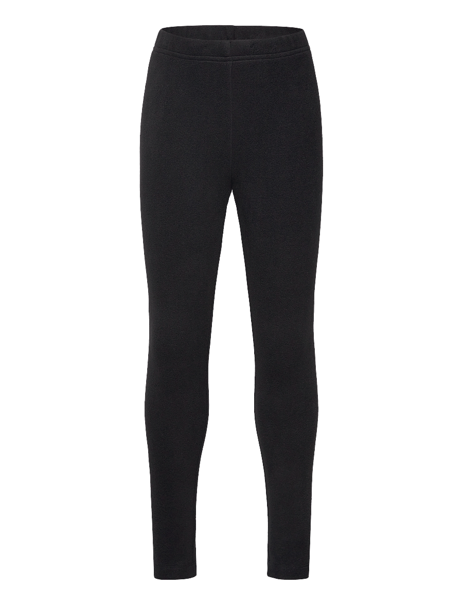 Lindex - Leggings Fleece - leggings - black - 1