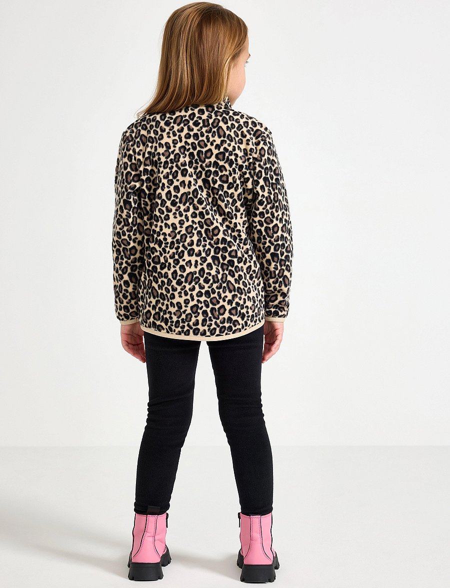 Lindex - Leggings Fleece - leggings - black - 3