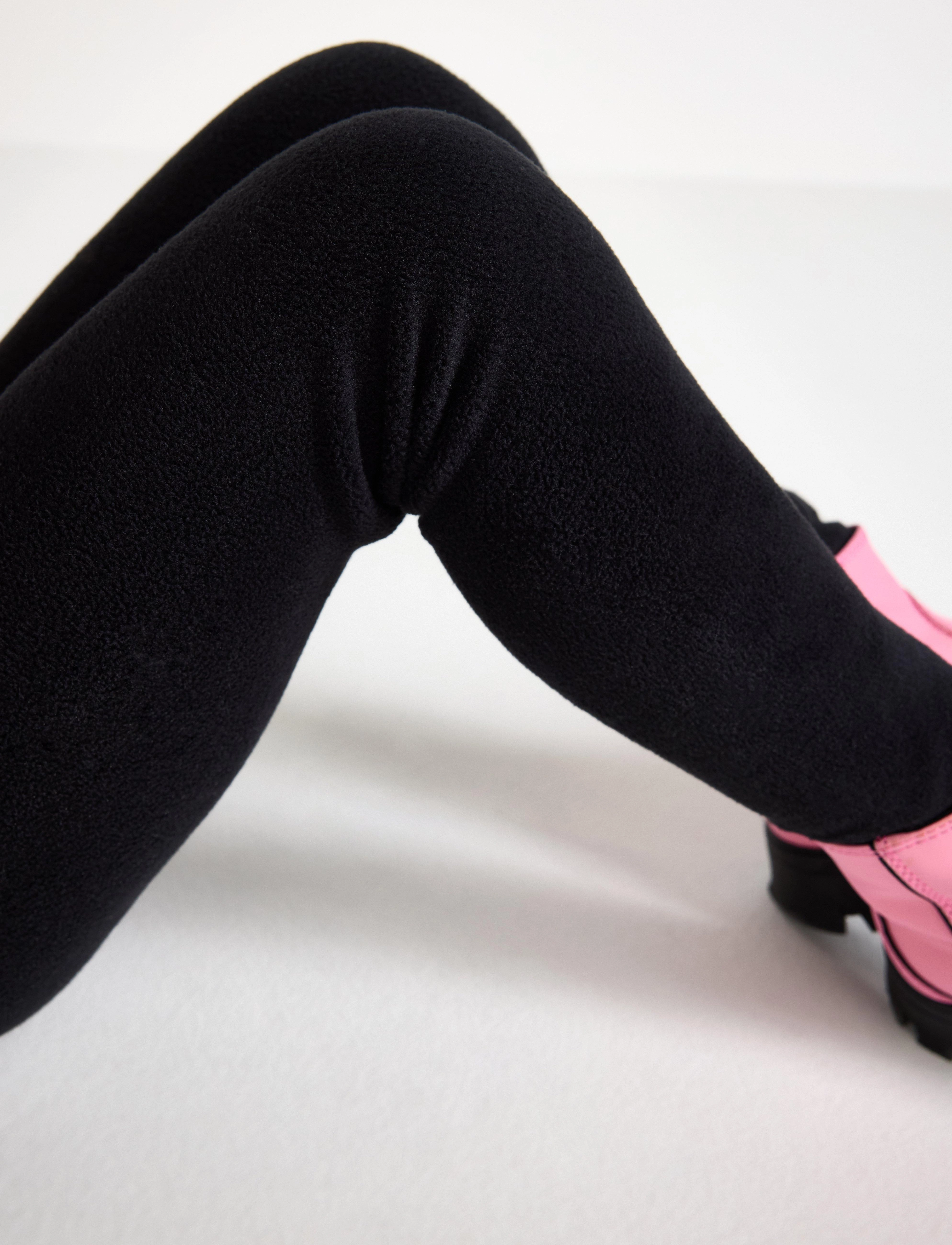 Lindex - Leggings Fleece - retuusid - black - 4