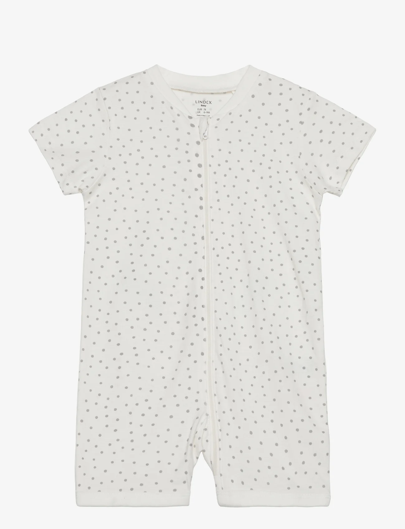 Lindex - Pyjamas Romper Sheep SN - sleeping overalls - light dusty white - 0