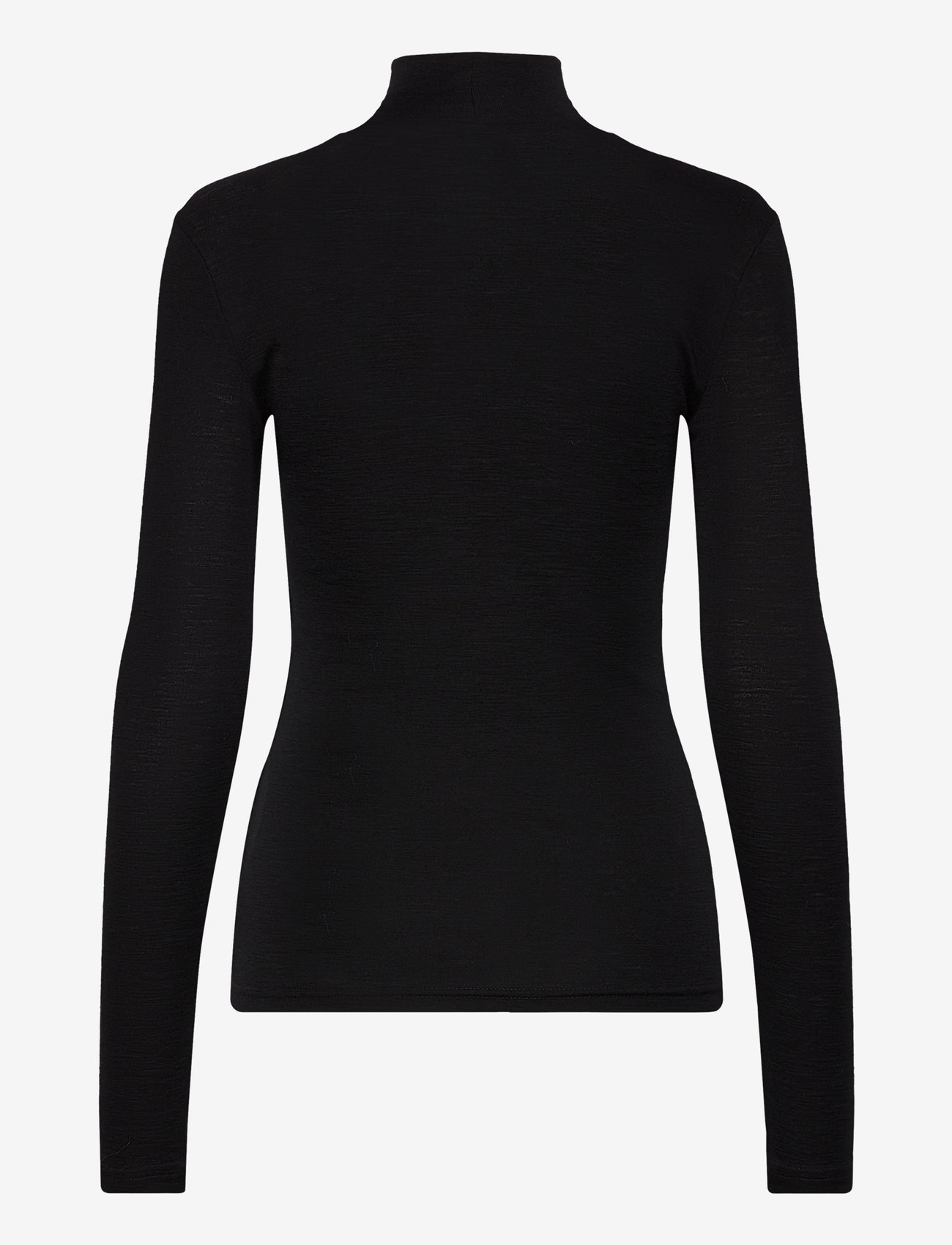Lindex - Turtleneck top wool - rollkragenpullover - black - 2