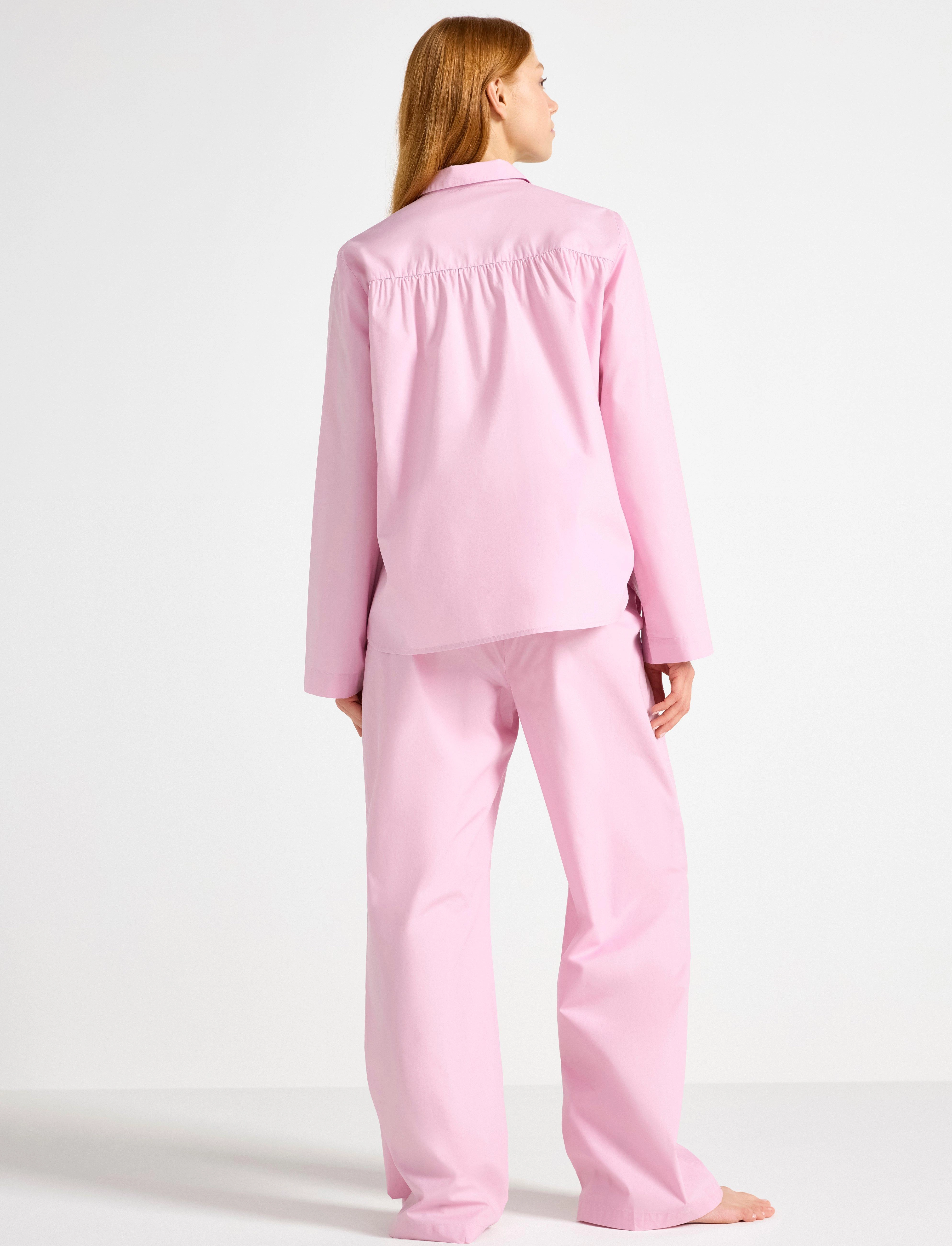 Lindex - Trouser poplin - light dusty pink - 3