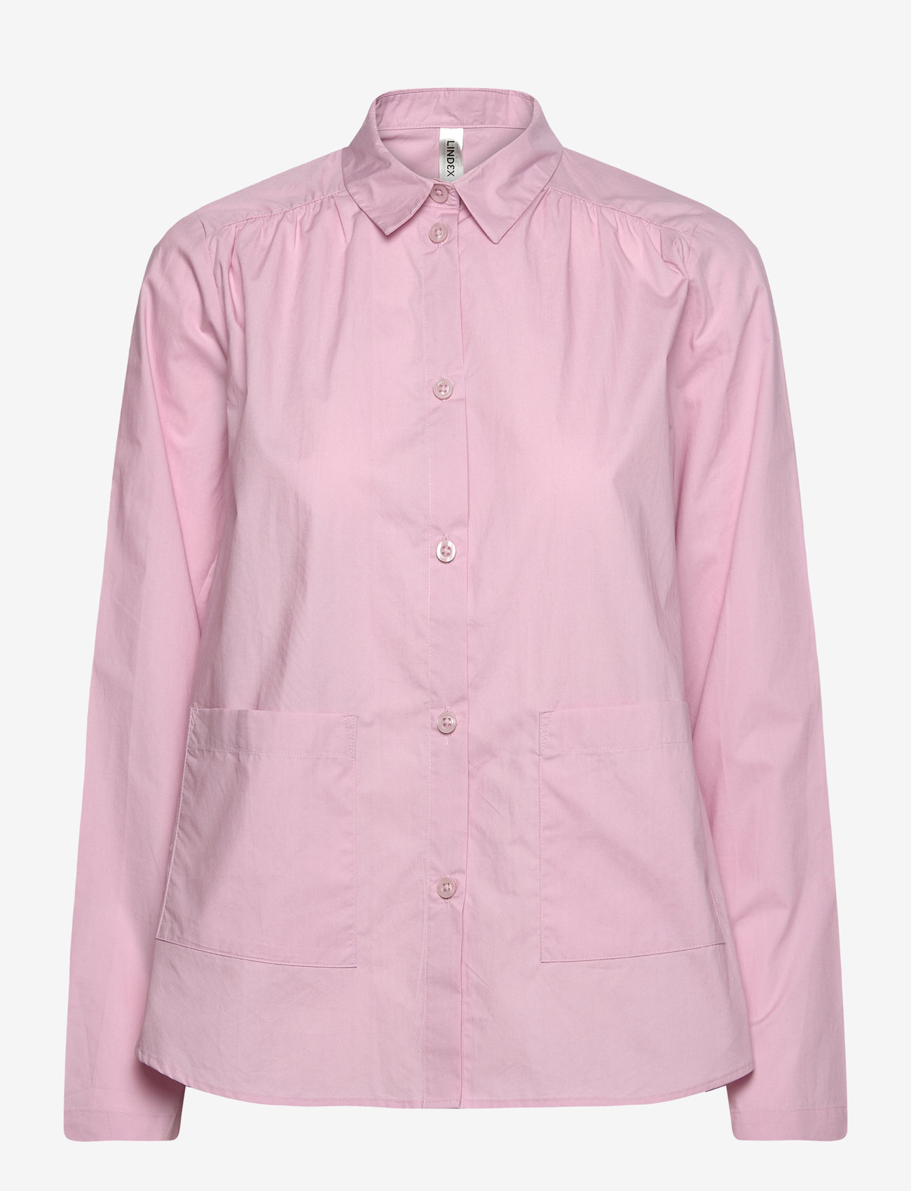 Lindex - Shirt poplin - overdele - light dusty pink - 1