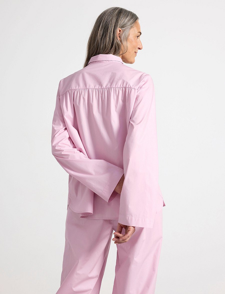 Lindex - Shirt poplin - Överdelar - light dusty pink - 3