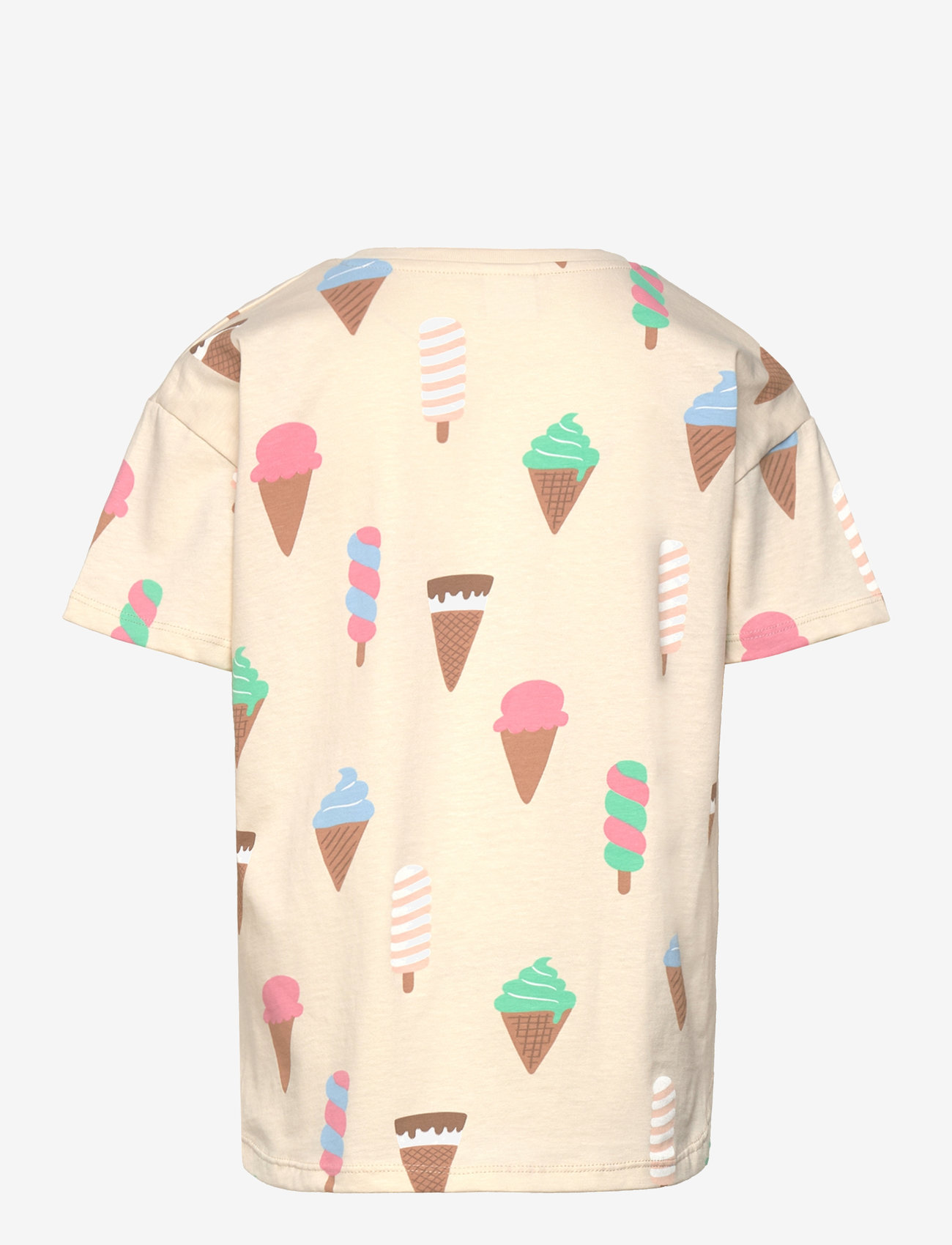 Lindex - Top SS Icecream - light beige - 1
