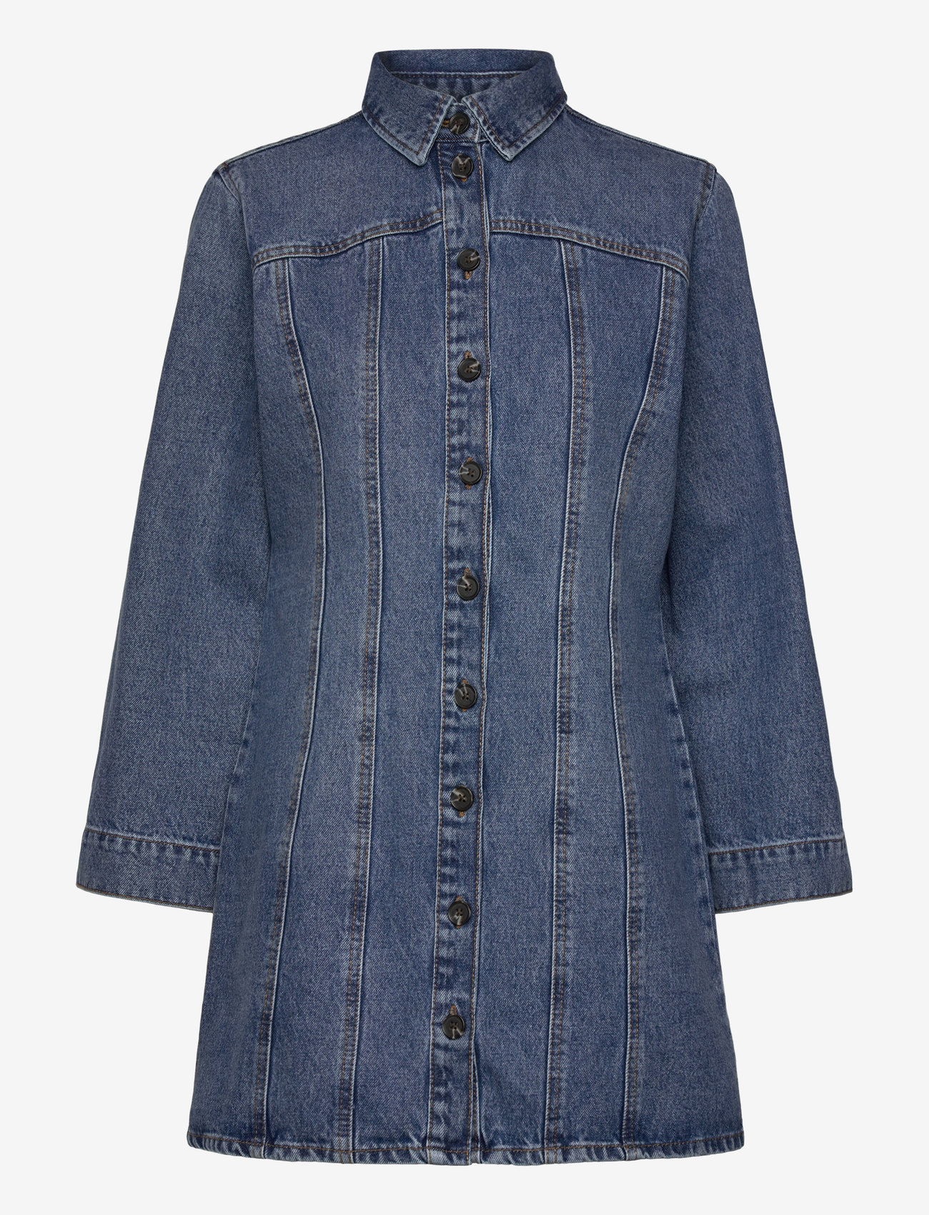 Lindex - Dress Denise - jeanskleider - denim blue - 1