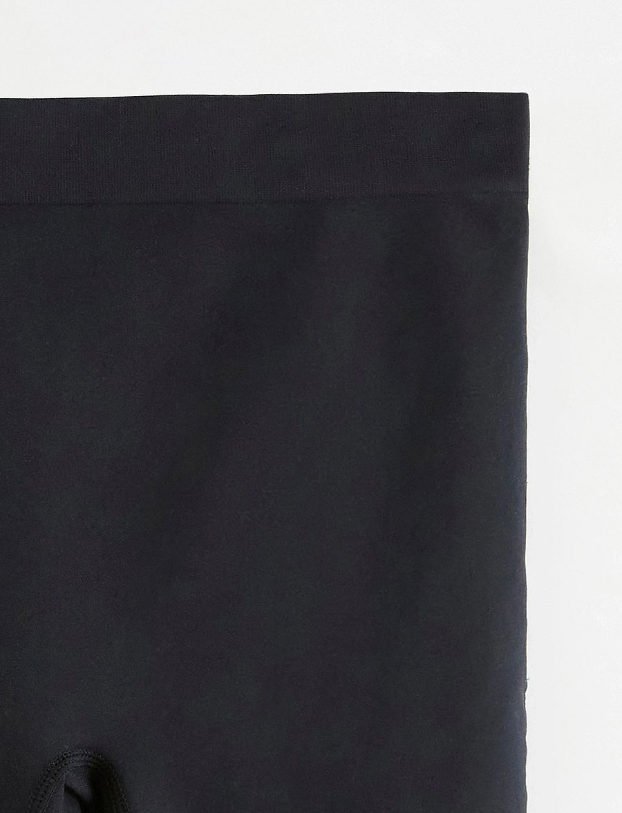 Lindex - Seamless biker briefs with high waist - trainingstights - black - 5