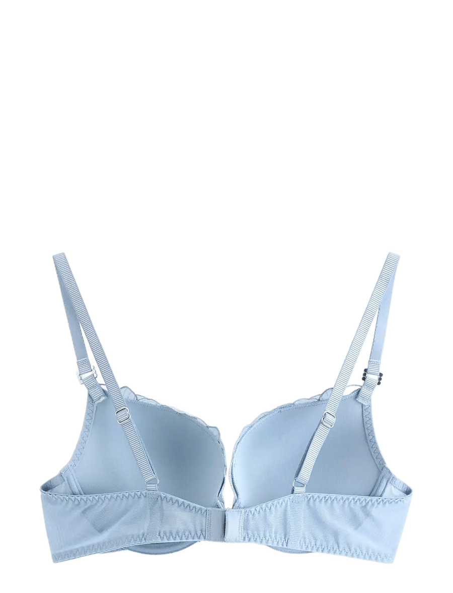 Lindex - Bra Push Orchid Laura - push-up bhs - light dusty blue - 2