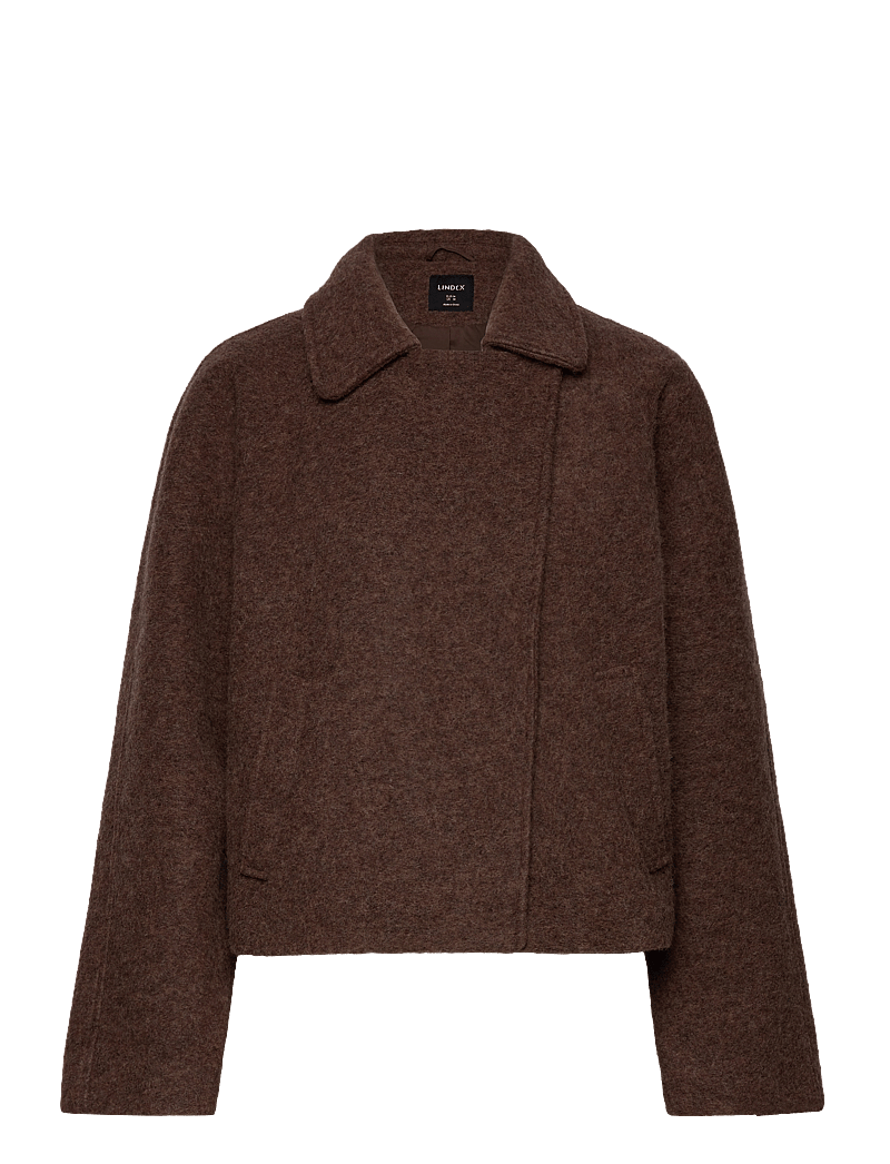 Lindex - Jacket Moa - villased jakid - brown melange - 1