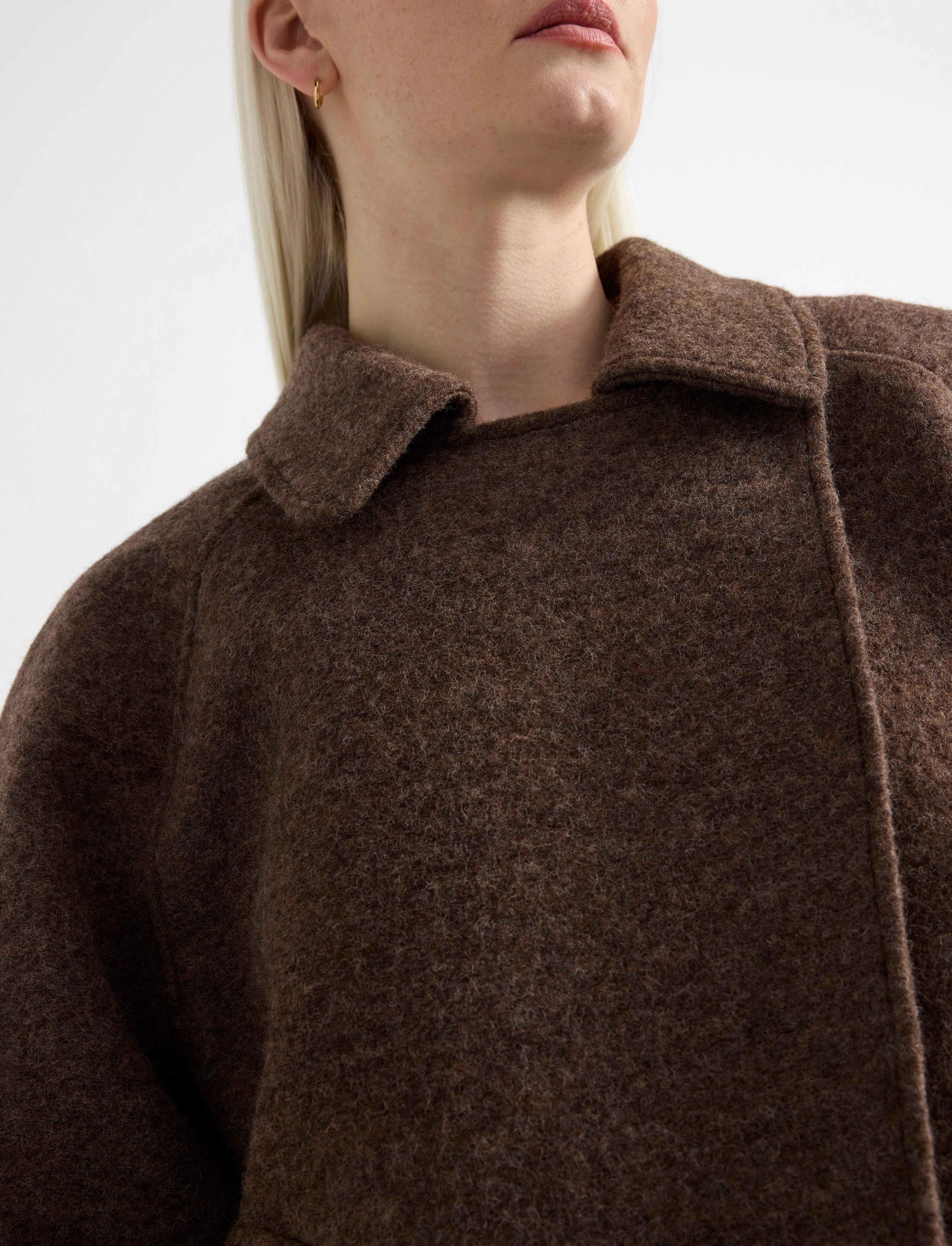Lindex - Jacket Moa - ytterkläder - brown melange - 4