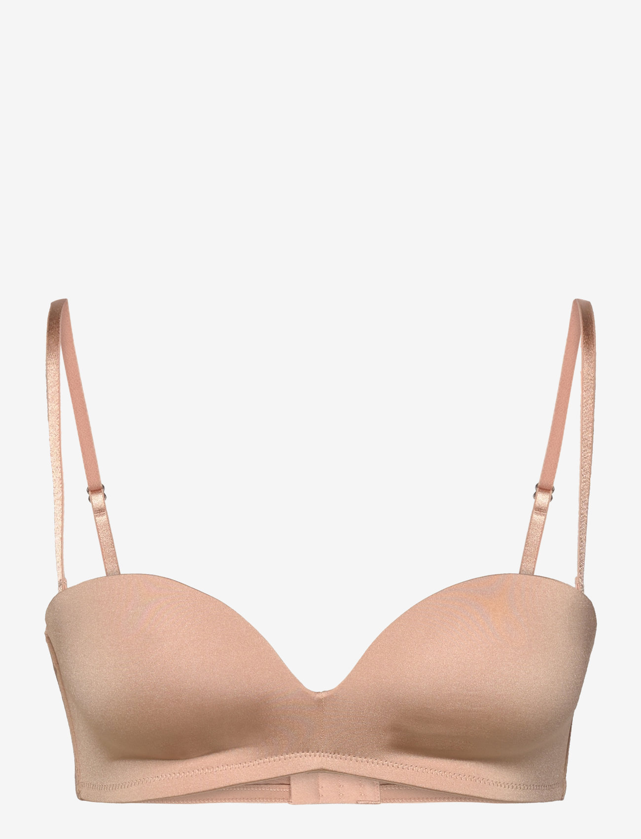 Lindex - Bra Wirefree Strapless Fleur - bh'er uden bøjle - beige - 1