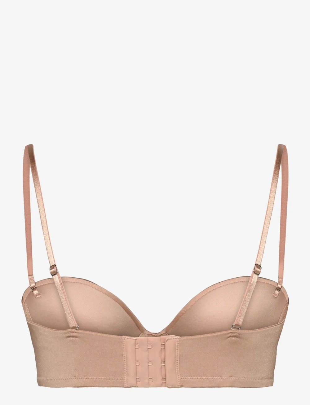 Lindex - Bra Wirefree Strapless Fleur - tugikaarteta rinnahoidjad - beige - 2