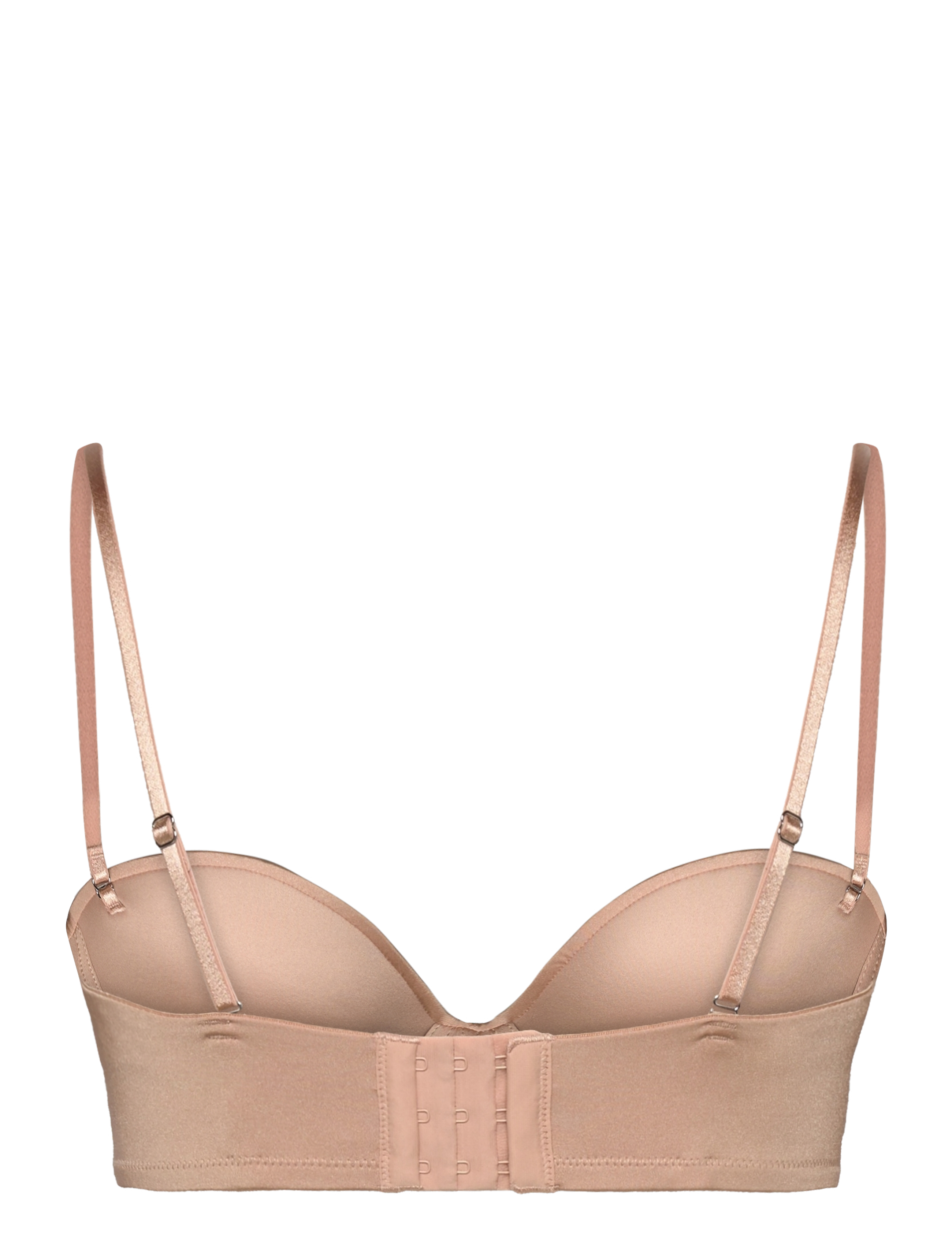 Lindex - Bra Wirefree Strapless Fleur - non wired bras - beige - 2