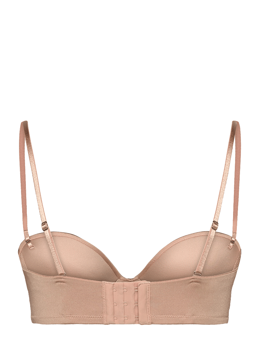 Lindex - Bra Wirefree Strapless Fleur - non wired bras - beige - 2