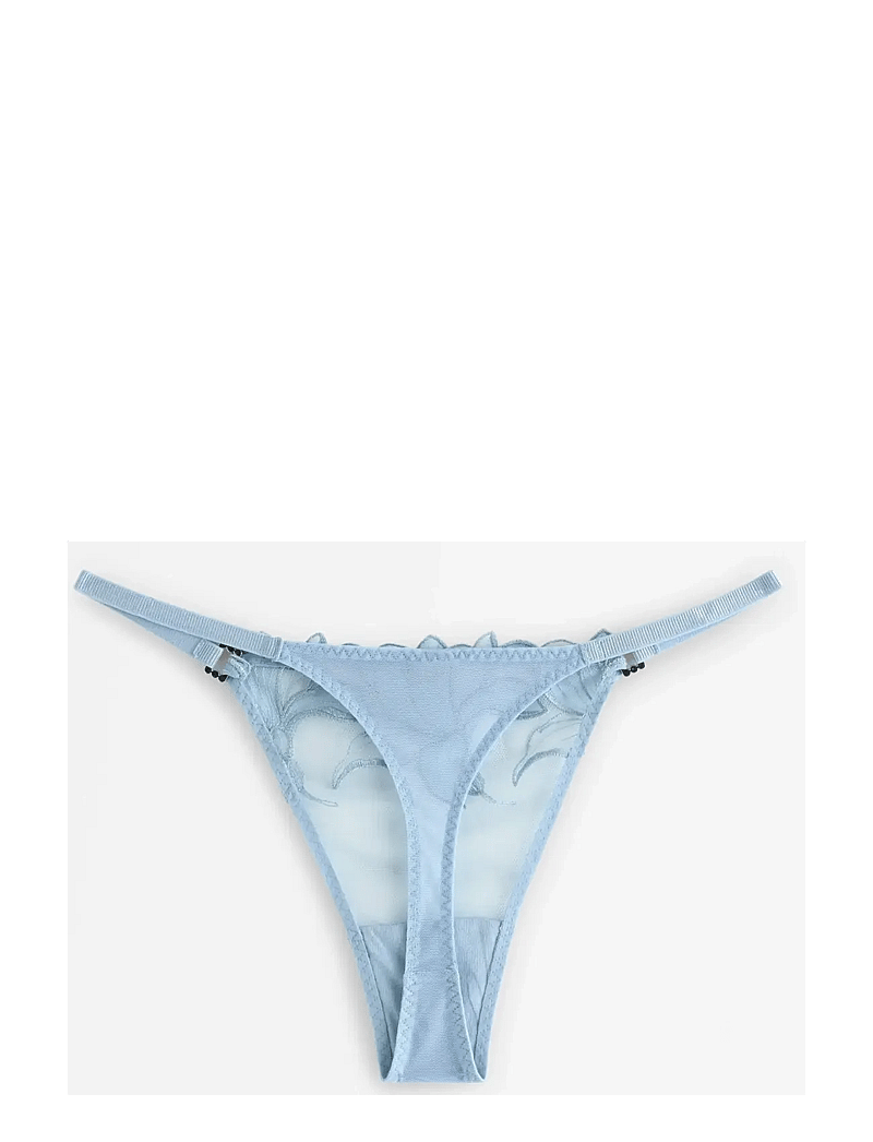 Lindex - ella m – thong - string - light dusty blue - 2