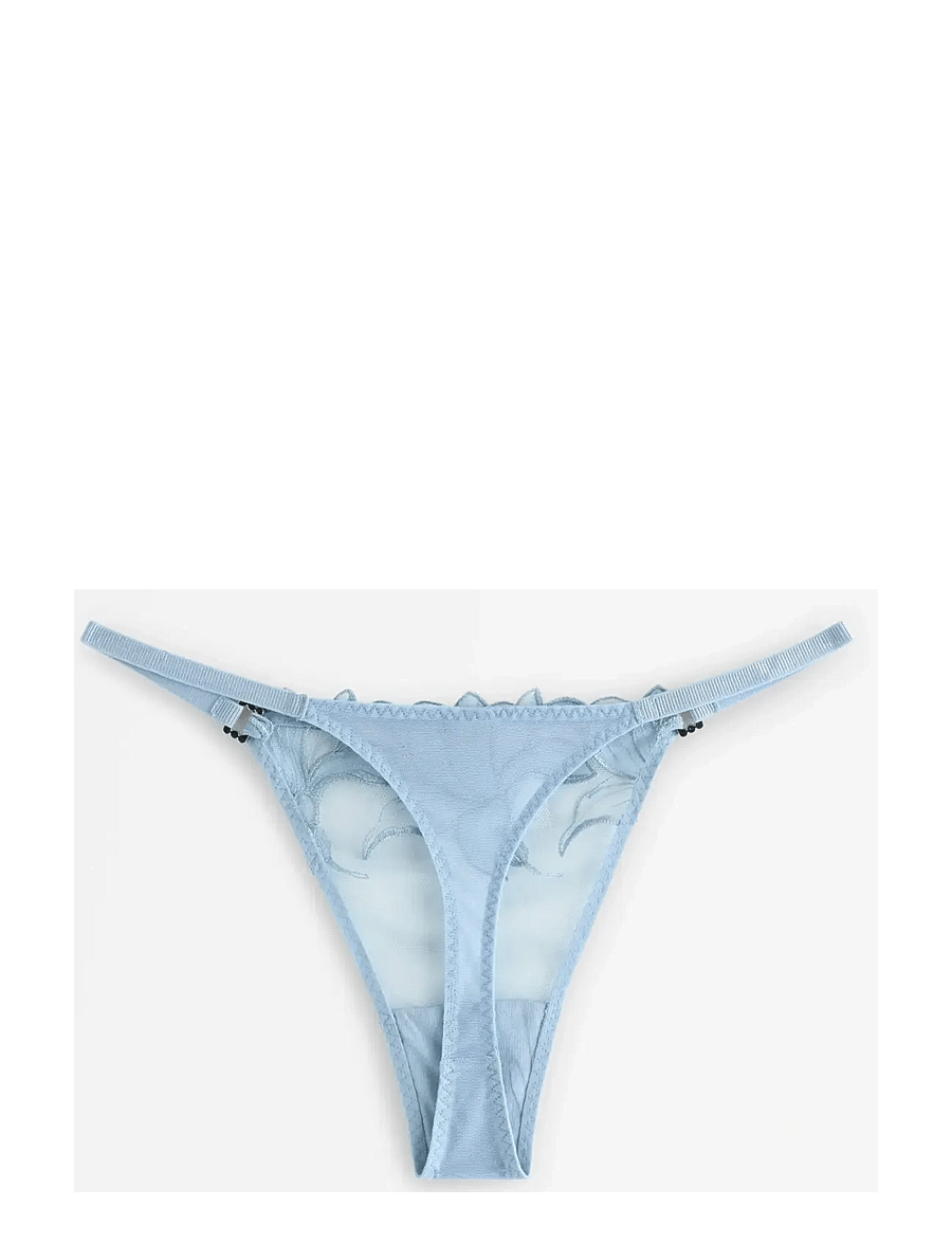 Lindex - ella m – thong - stringit - light dusty blue - 2
