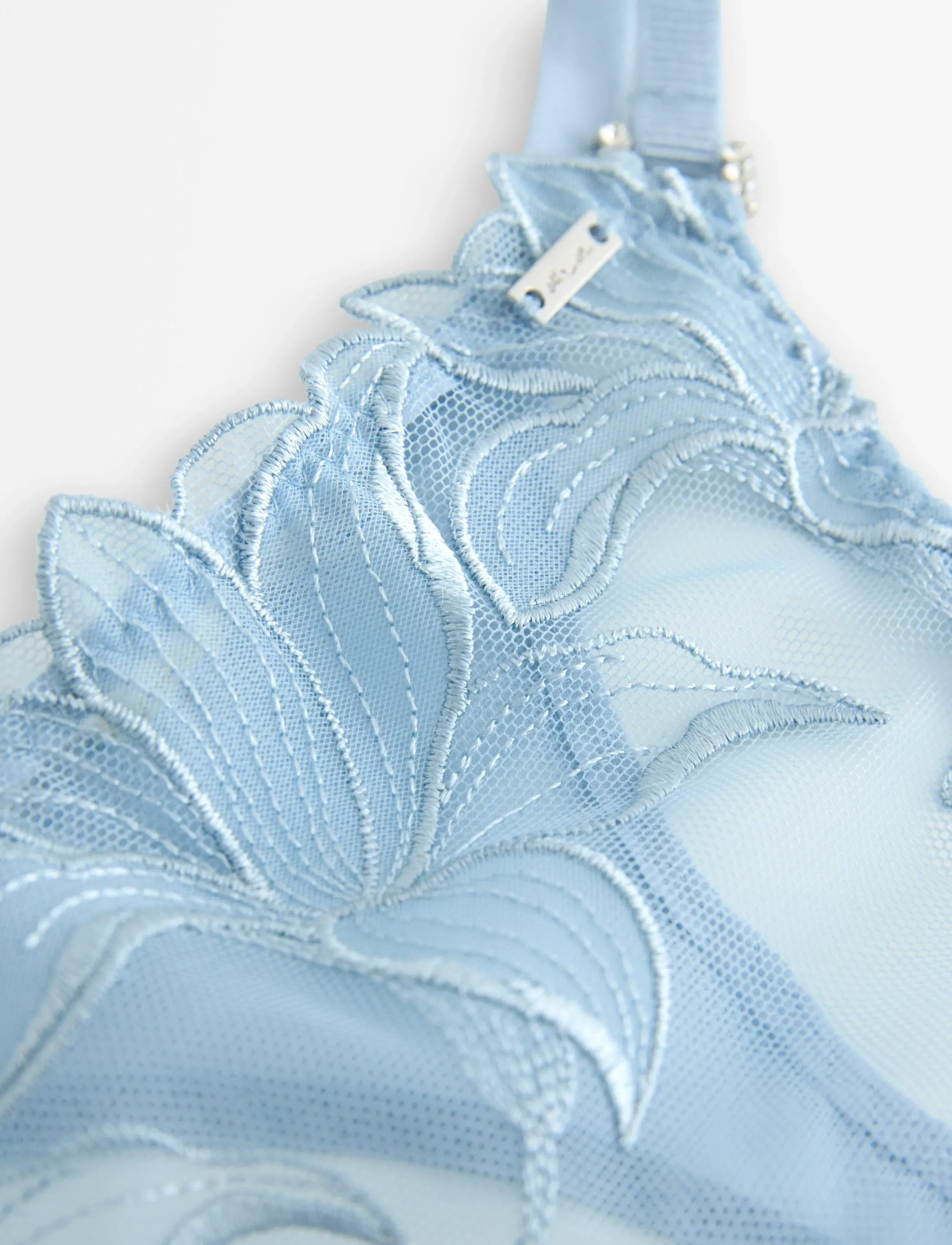 Lindex - ella m – thong - stringi - light dusty blue - 5