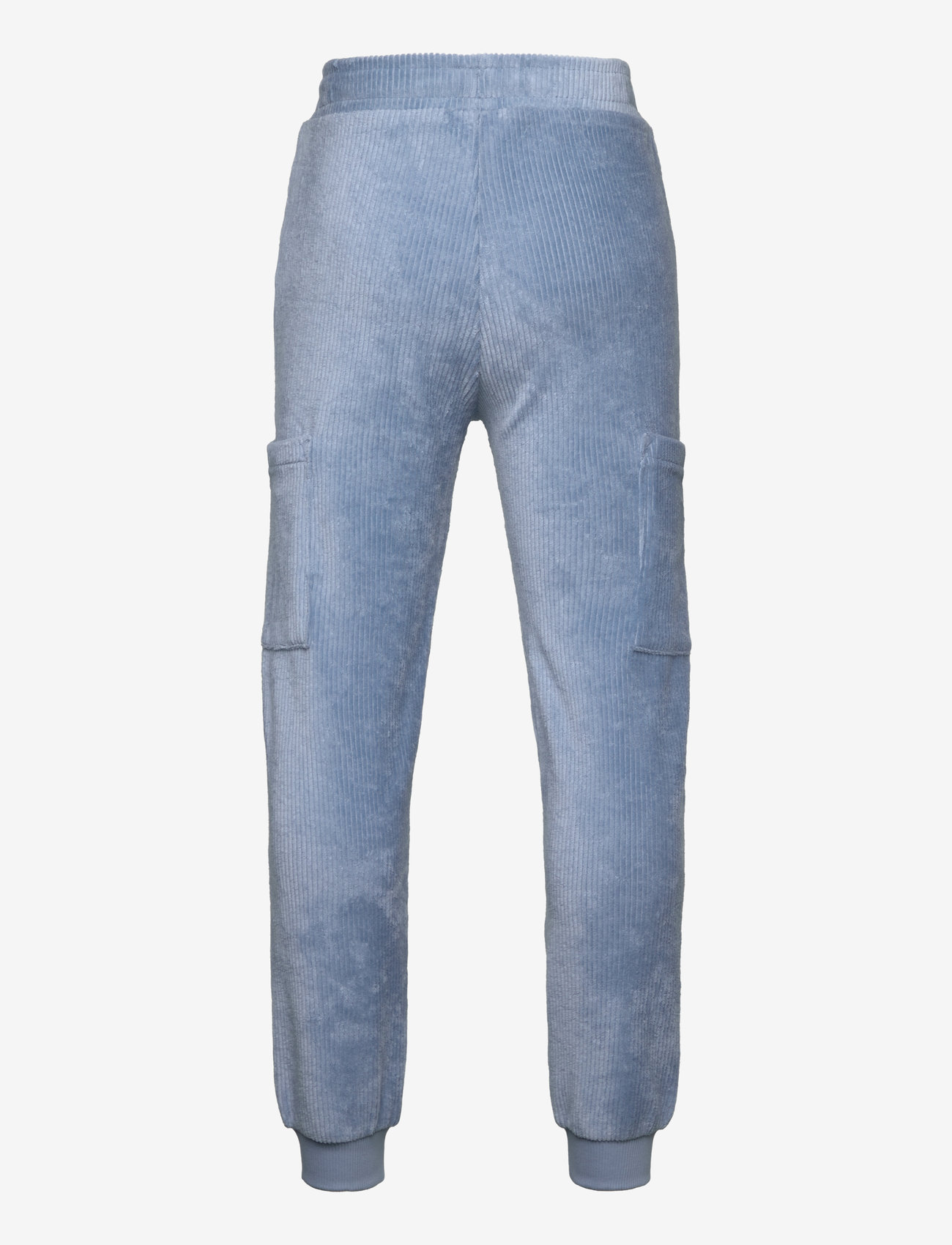 Lindex - Trousers Cord cargo - sweatpants - lt dusty blue - 1