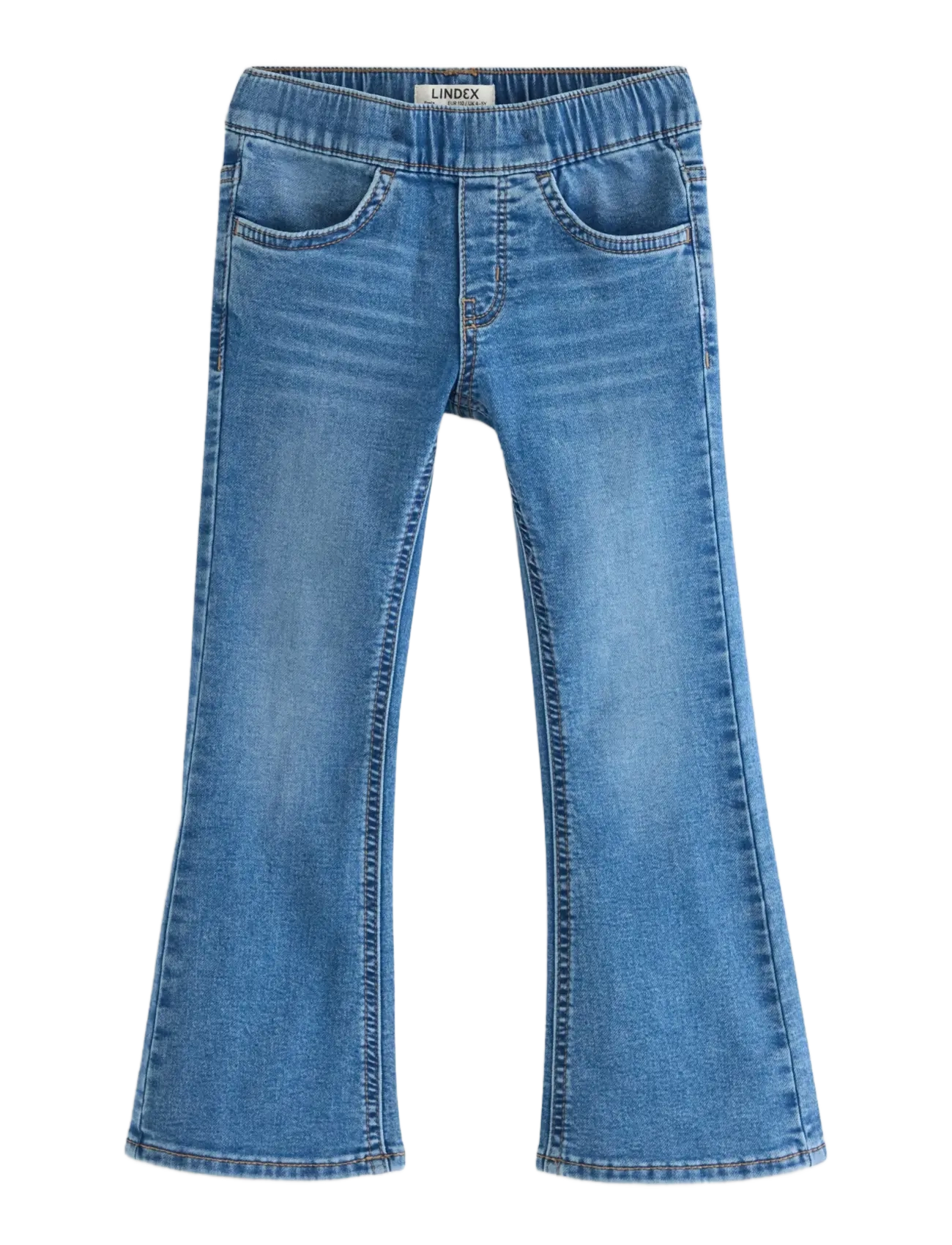 Lindex Trousers denim Freja jersey fl - Teksad - DENIM / blue