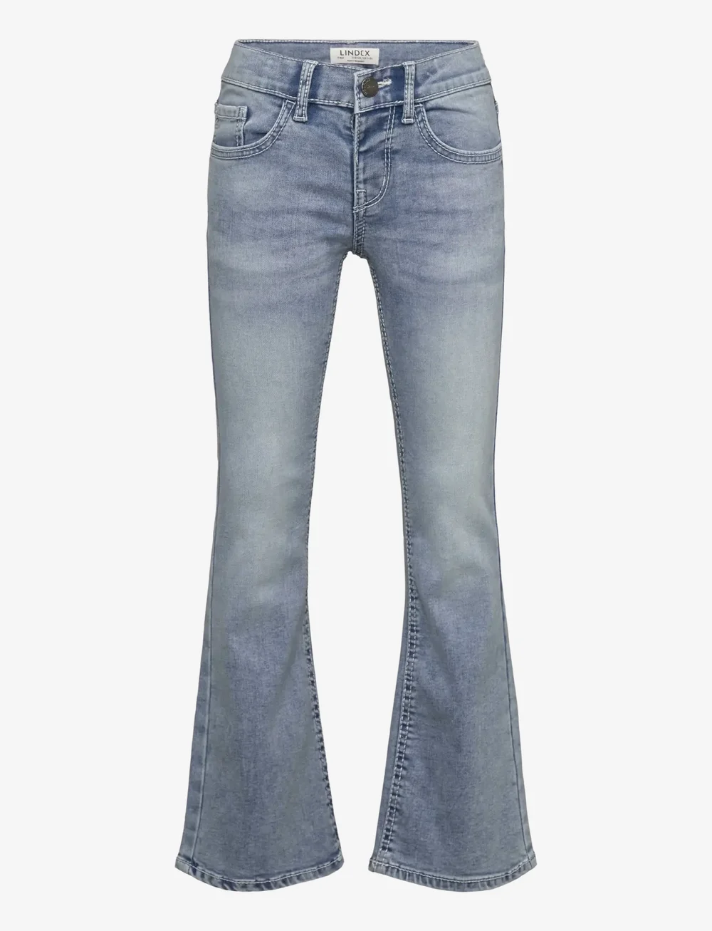 Lindex - Trousers denim Freja Y2K - bootcut jeans - light denim - 1