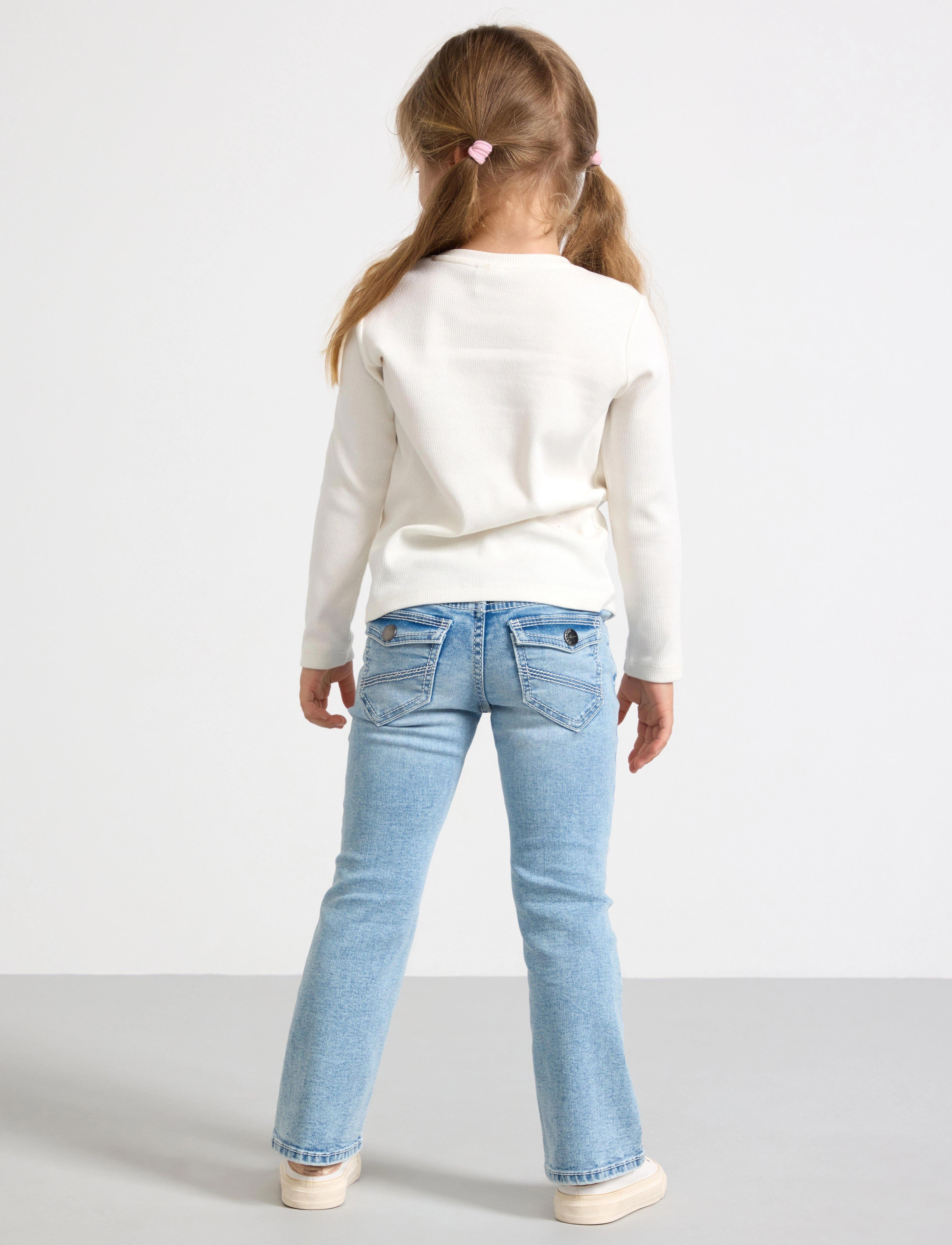 Lindex - Trousers denim Freja Y2K - bootcut jeans - light denim - 3